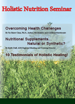 Holistic Nutrition Seminar DVD